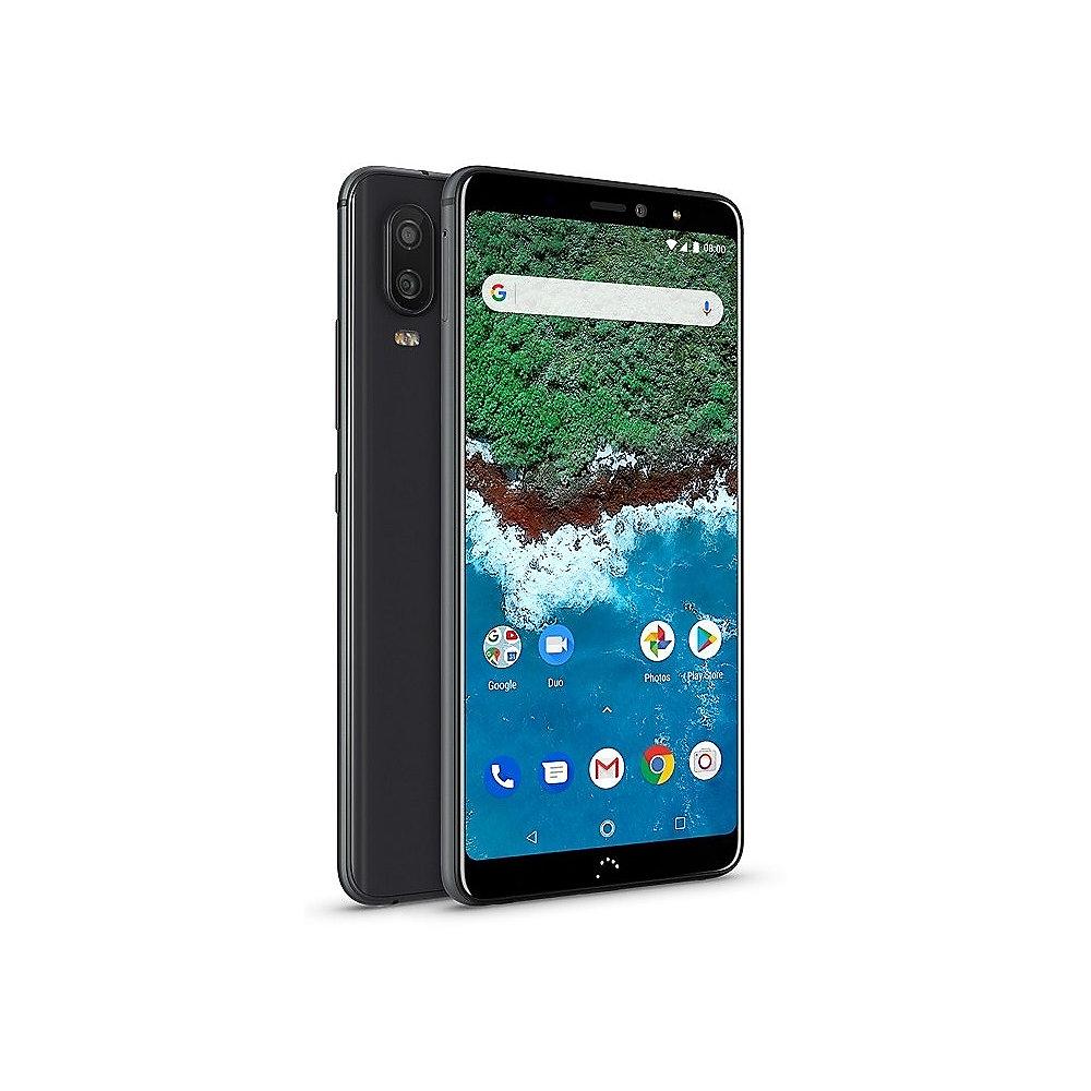 bq Aquaris X2 Pro 4GB/64GB midnight black Dual-SIM Android One 8.1 Smartphone, bq, Aquaris, X2, Pro, 4GB/64GB, midnight, black, Dual-SIM, Android, One, 8.1, Smartphone