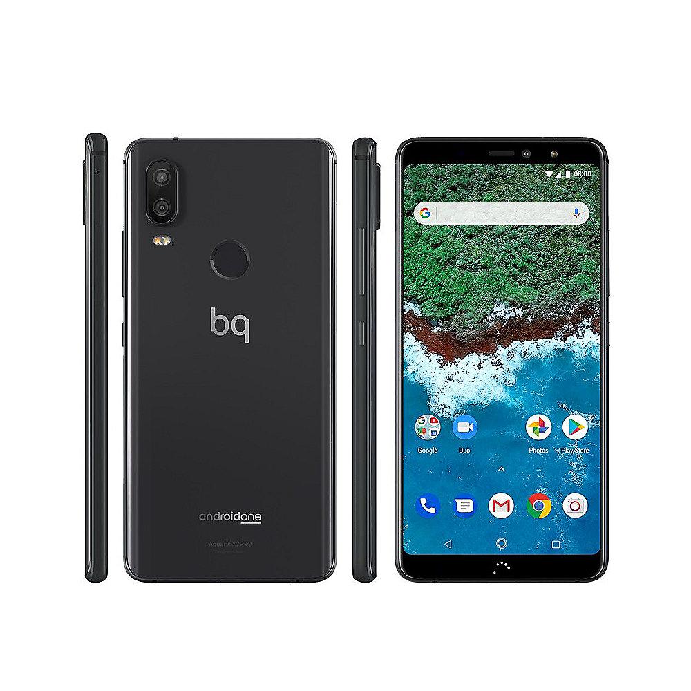 bq Aquaris X2 Pro 4GB/64GB midnight black Dual-SIM Android One 8.1 Smartphone