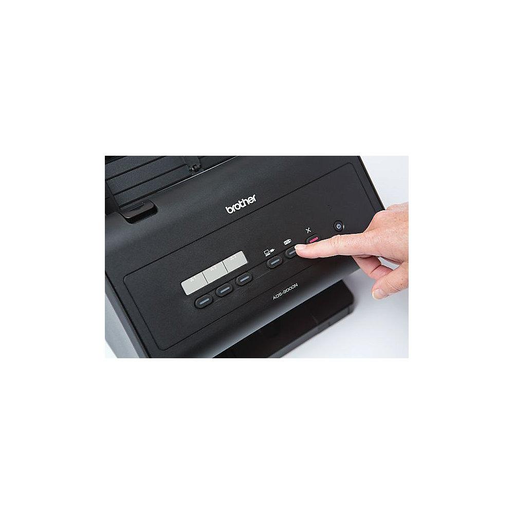 Brother ADS-3000N Dokumentenscanner Duplex ADF LAN USB mit 3 Jahre Garantie