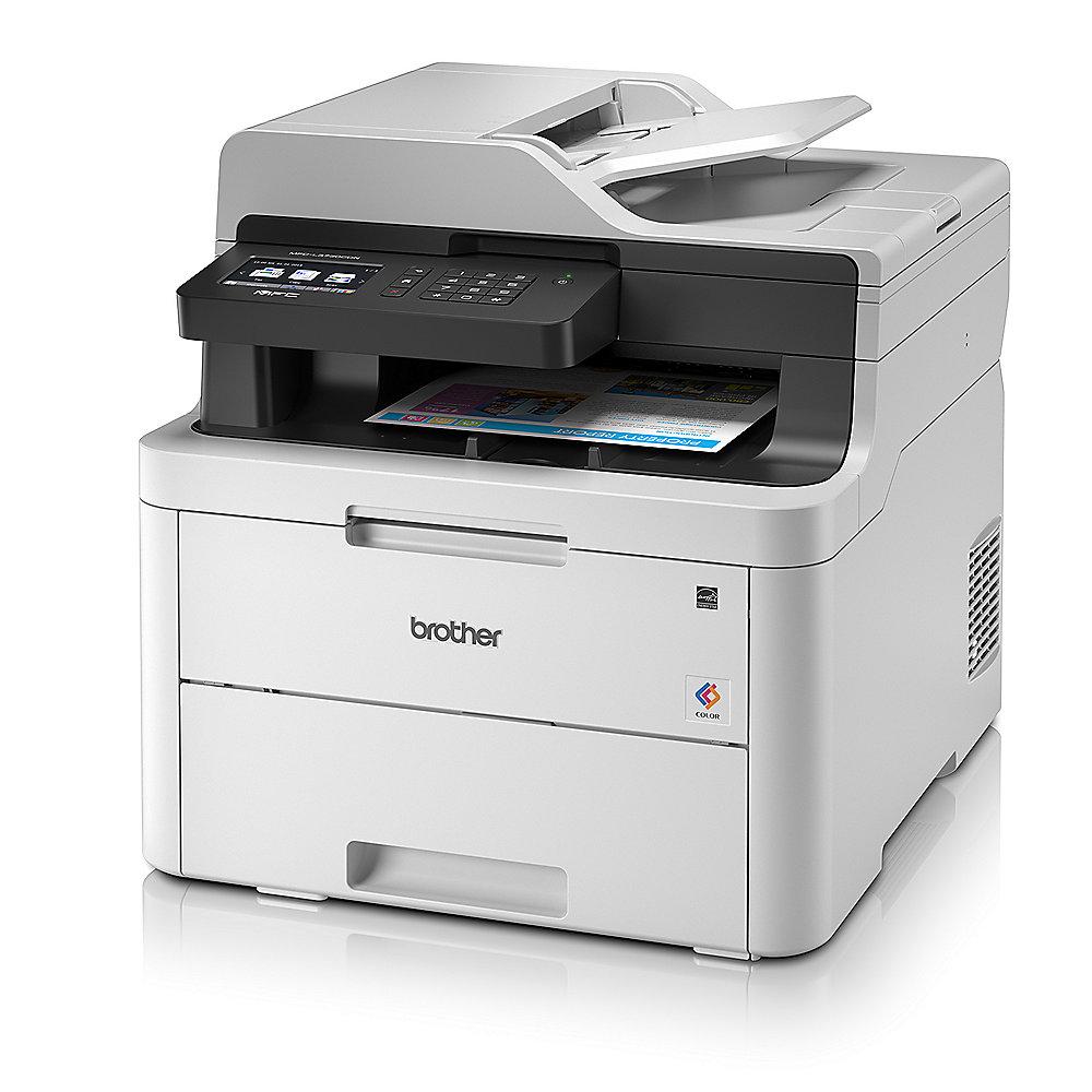 Brother MFC-L3730CDN Farblaser-Multifunktionsdrucker Scanner Kopierer Fax LAN, Brother, MFC-L3730CDN, Farblaser-Multifunktionsdrucker, Scanner, Kopierer, Fax, LAN