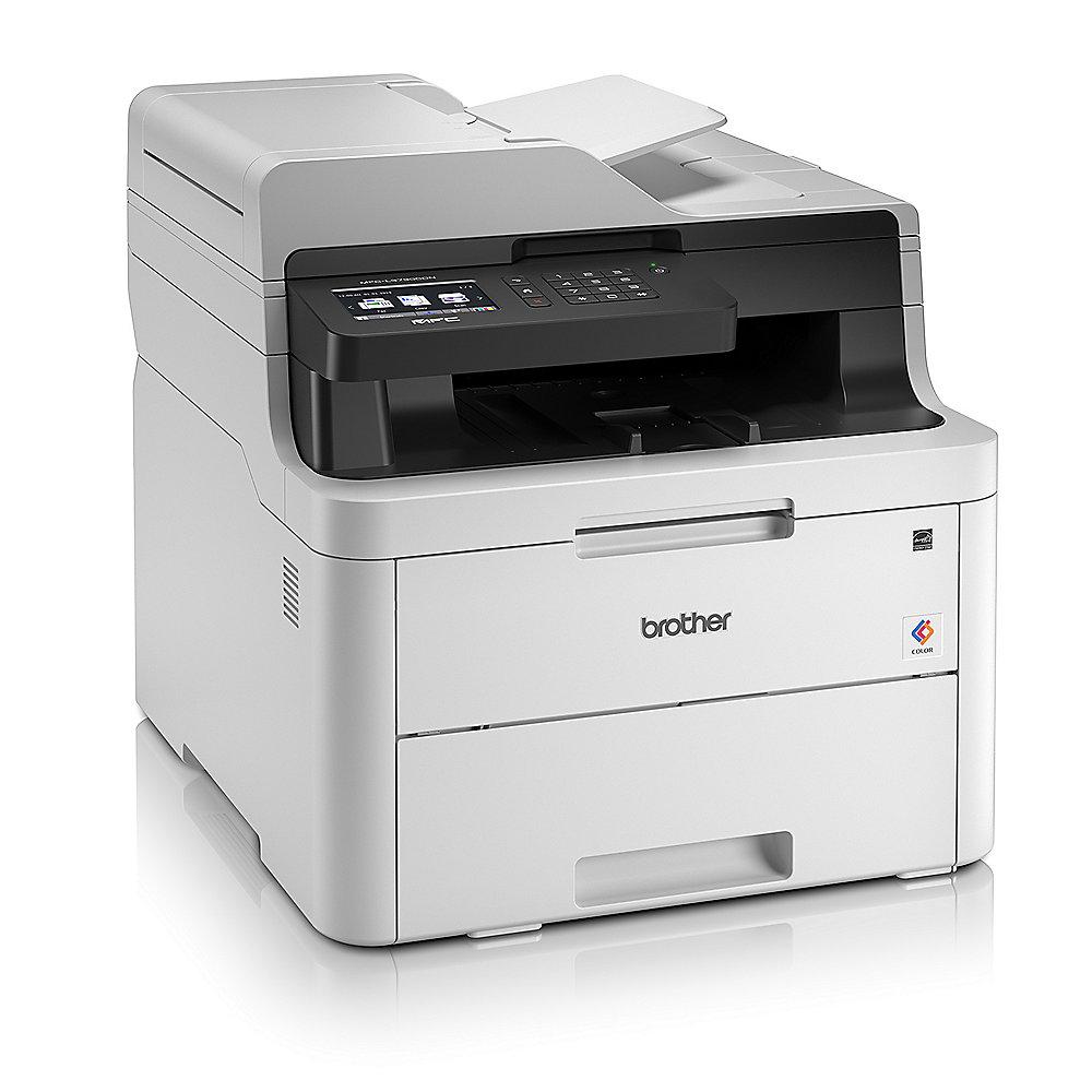 Brother MFC-L3730CDN Farblaser-Multifunktionsdrucker Scanner Kopierer Fax LAN, Brother, MFC-L3730CDN, Farblaser-Multifunktionsdrucker, Scanner, Kopierer, Fax, LAN