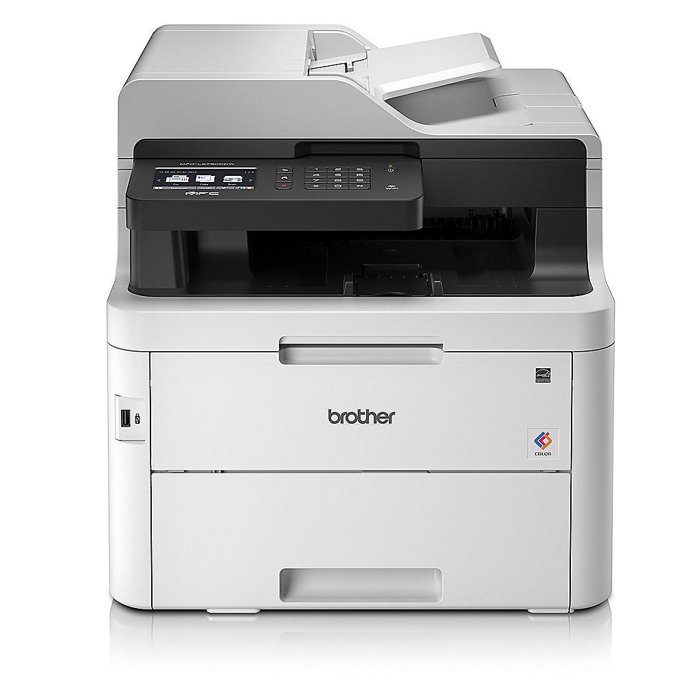 Brother MFC-L3750CDW Farblaserdrucker Scanner Kopierer Fax LAN WLAN