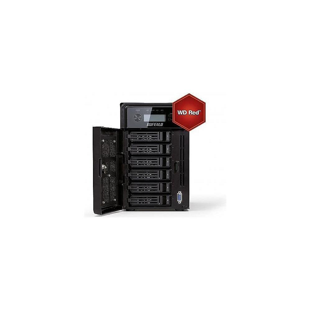 Buffalo TeraStation WSH5610 NAS System 6-Bay 12TB inkl. 6x 2TB WD Red WD20EFRX, Buffalo, TeraStation, WSH5610, NAS, System, 6-Bay, 12TB, inkl., 6x, 2TB, WD, Red, WD20EFRX