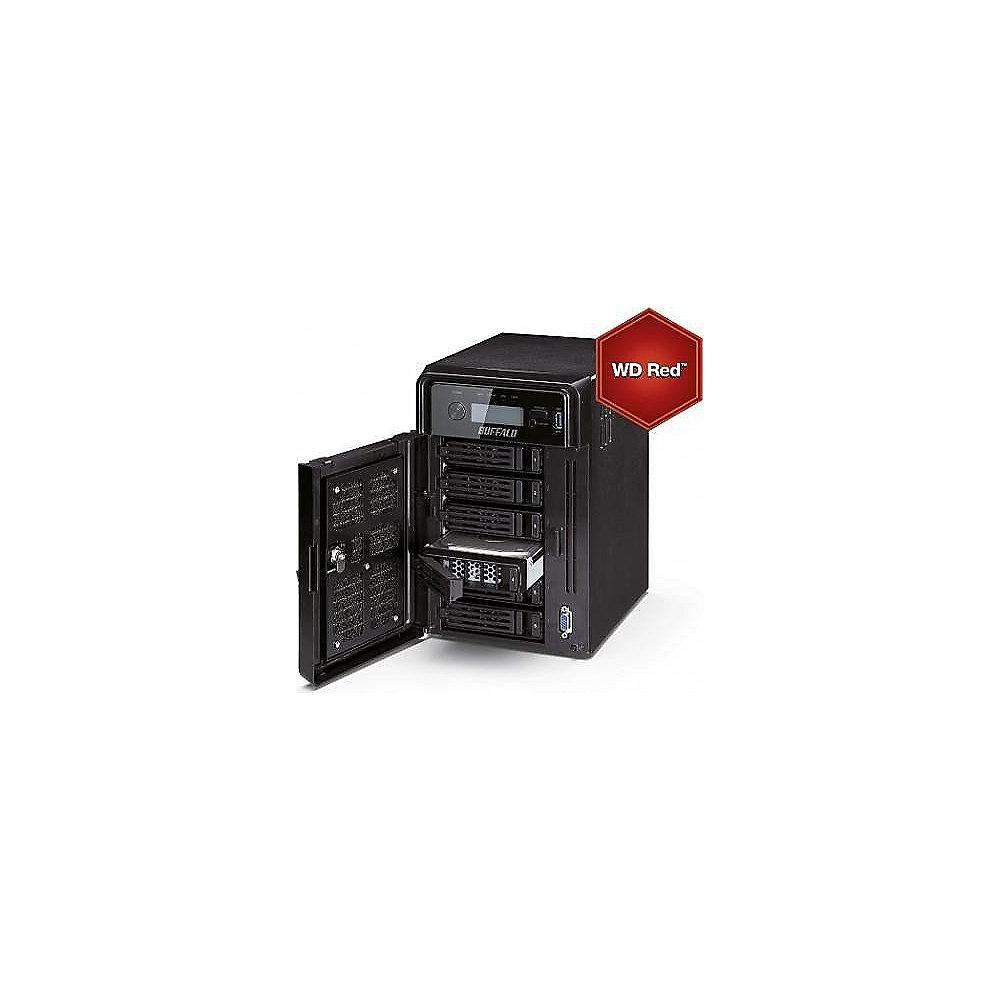 Buffalo TeraStation WSH5610 NAS System 6-Bay 12TB inkl. 6x 2TB WD Red WD20EFRX, Buffalo, TeraStation, WSH5610, NAS, System, 6-Bay, 12TB, inkl., 6x, 2TB, WD, Red, WD20EFRX