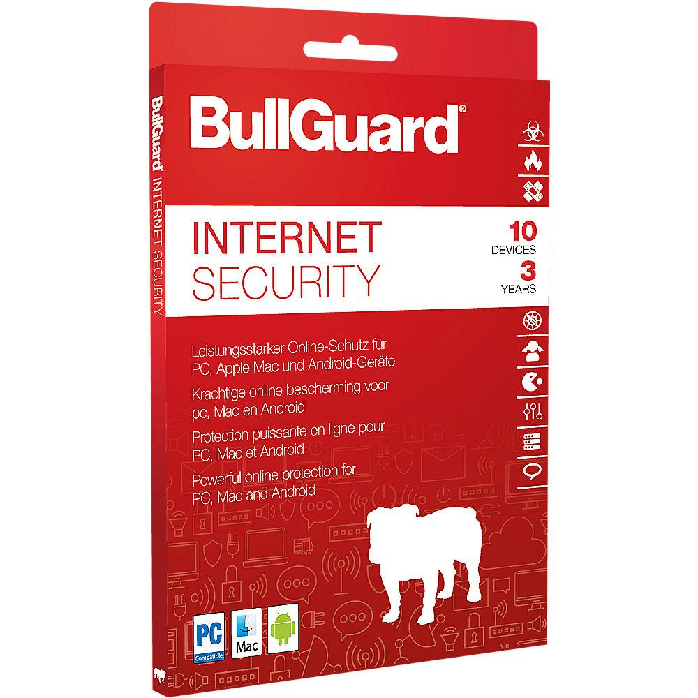 BullGuard Internet Security 2018 10 Devices 3 Jahre - ESD, BullGuard, Internet, Security, 2018, 10, Devices, 3, Jahre, ESD