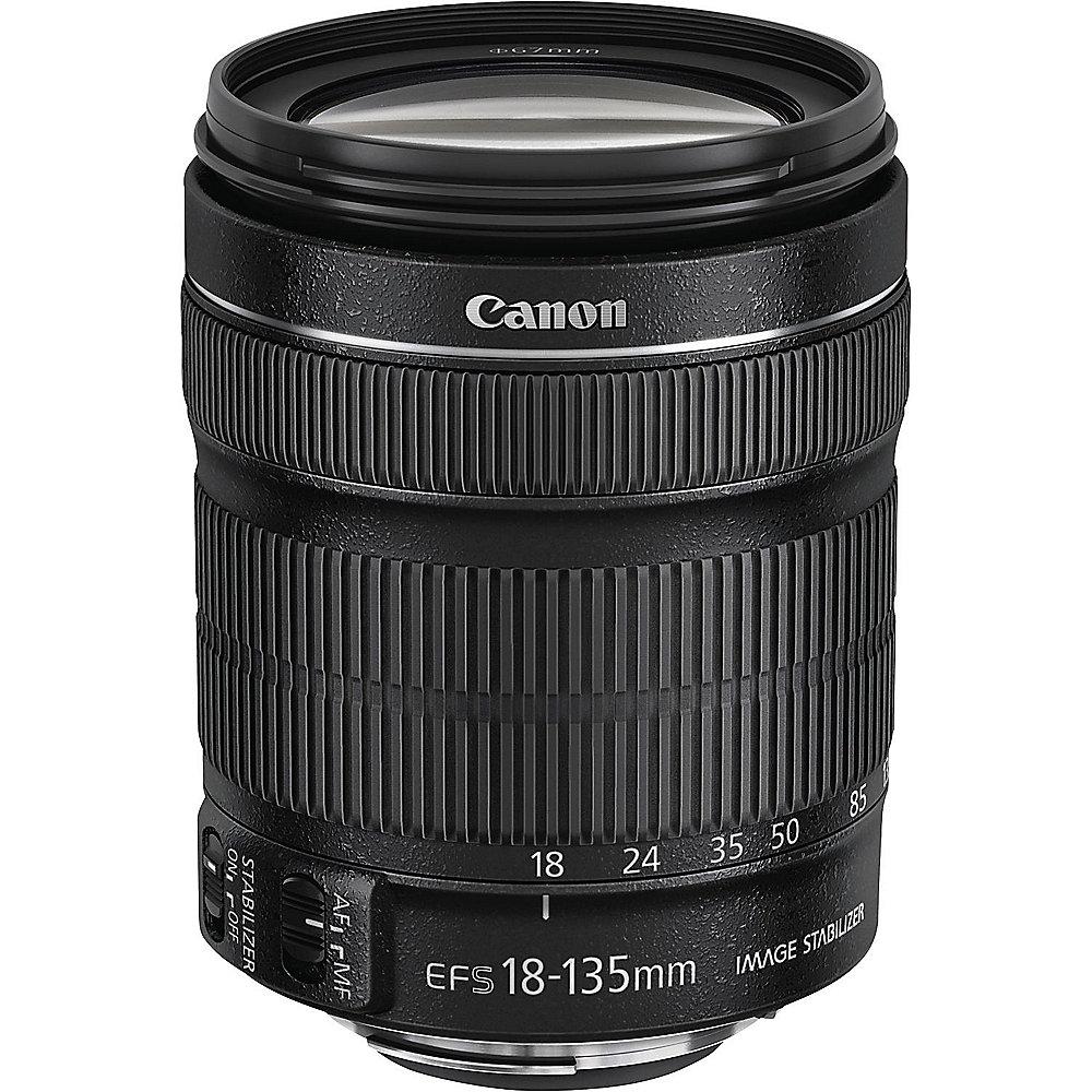 Canon EF-S 18-135mm 3.5-5.6 IS STM   Gegenlichtblende   Putztuch, Canon, EF-S, 18-135mm, 3.5-5.6, IS, STM, , Gegenlichtblende, , Putztuch