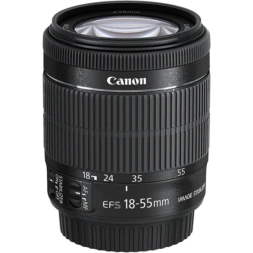 Canon EF-S 18-55mm f/3.5-5.6 IS STM Standard Zoom Objektiv, Canon, EF-S, 18-55mm, f/3.5-5.6, IS, STM, Standard, Zoom, Objektiv