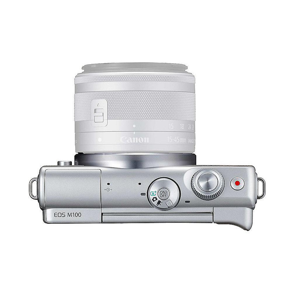 Canon EOS M100 Gehäuse Systemkamera grau