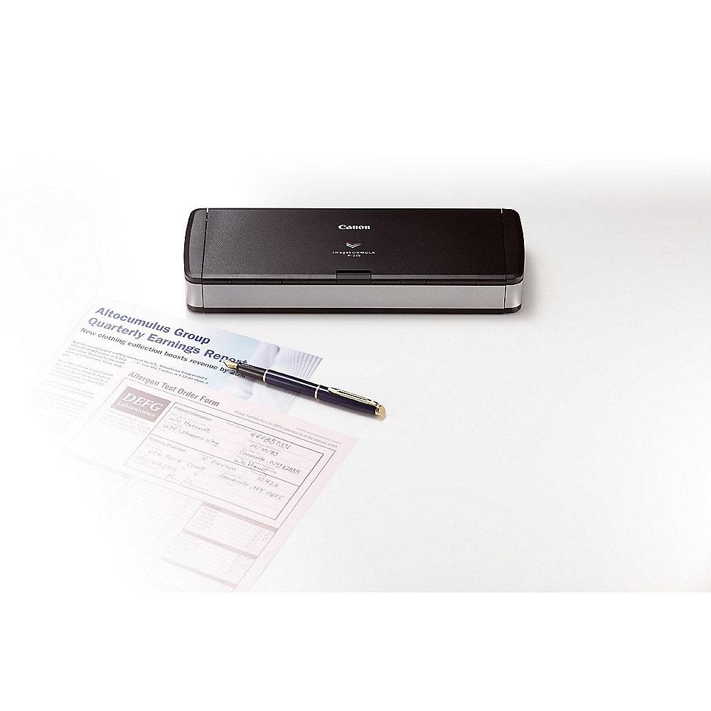 Canon imageFORMULA P-215II mobiler Dokumentenscanner Duplex USB Win Mac