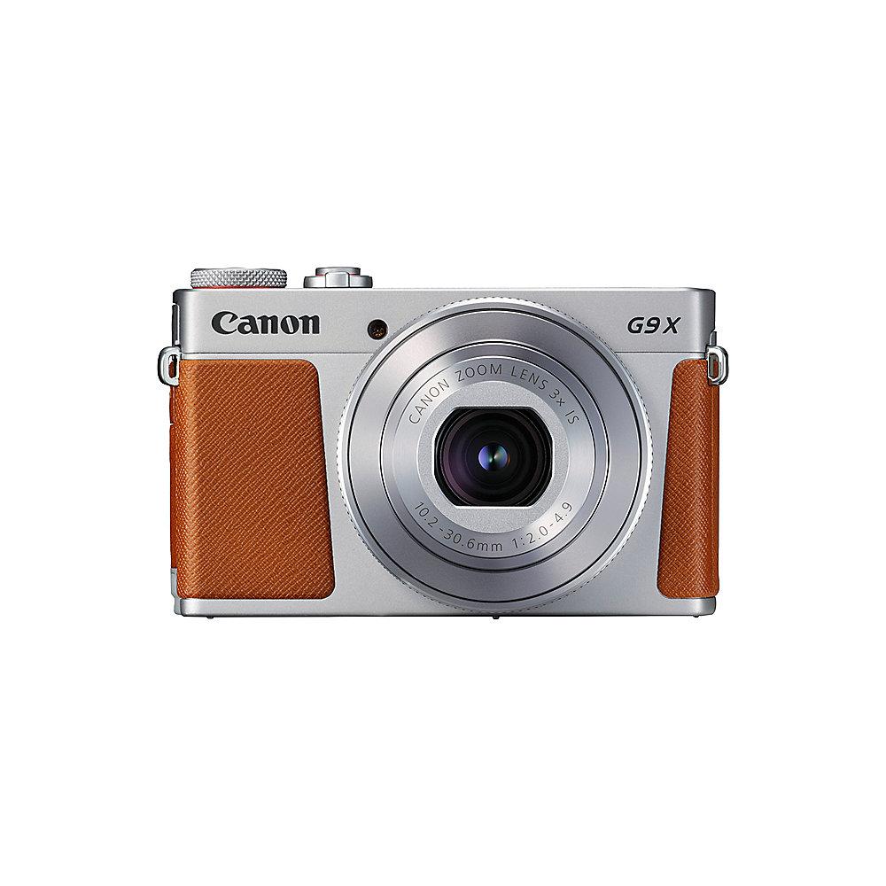 Canon PowerShot G9 X Mark II Digitalkamera silber, Canon, PowerShot, G9, X, Mark, II, Digitalkamera, silber