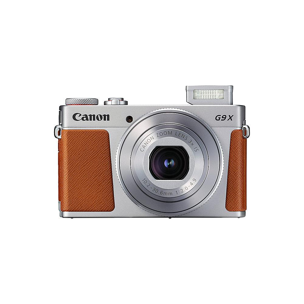 Canon PowerShot G9 X Mark II Digitalkamera silber, Canon, PowerShot, G9, X, Mark, II, Digitalkamera, silber