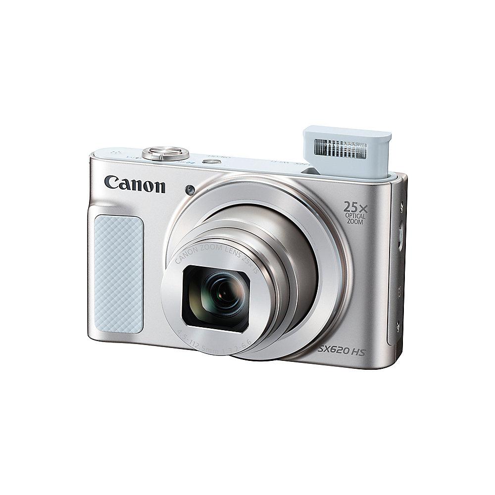 Canon PowerShot SX620 HS Digitalkamera weiß, Canon, PowerShot, SX620, HS, Digitalkamera, weiß