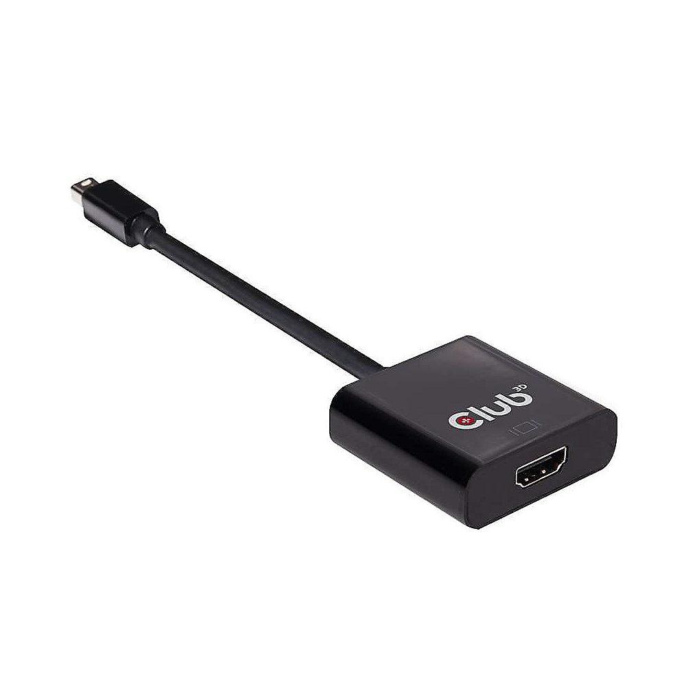 Club 3D DisplayPort 1.2 Adapter mDP zu HDMI 2.0 aktiv UHD 4K60Hz CAC-2170