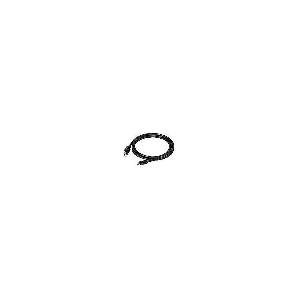 Club 3D DisplayPort 1.2 Kabel 2m mDP zu DP HBR2 St./St. schwarz CAC-2163