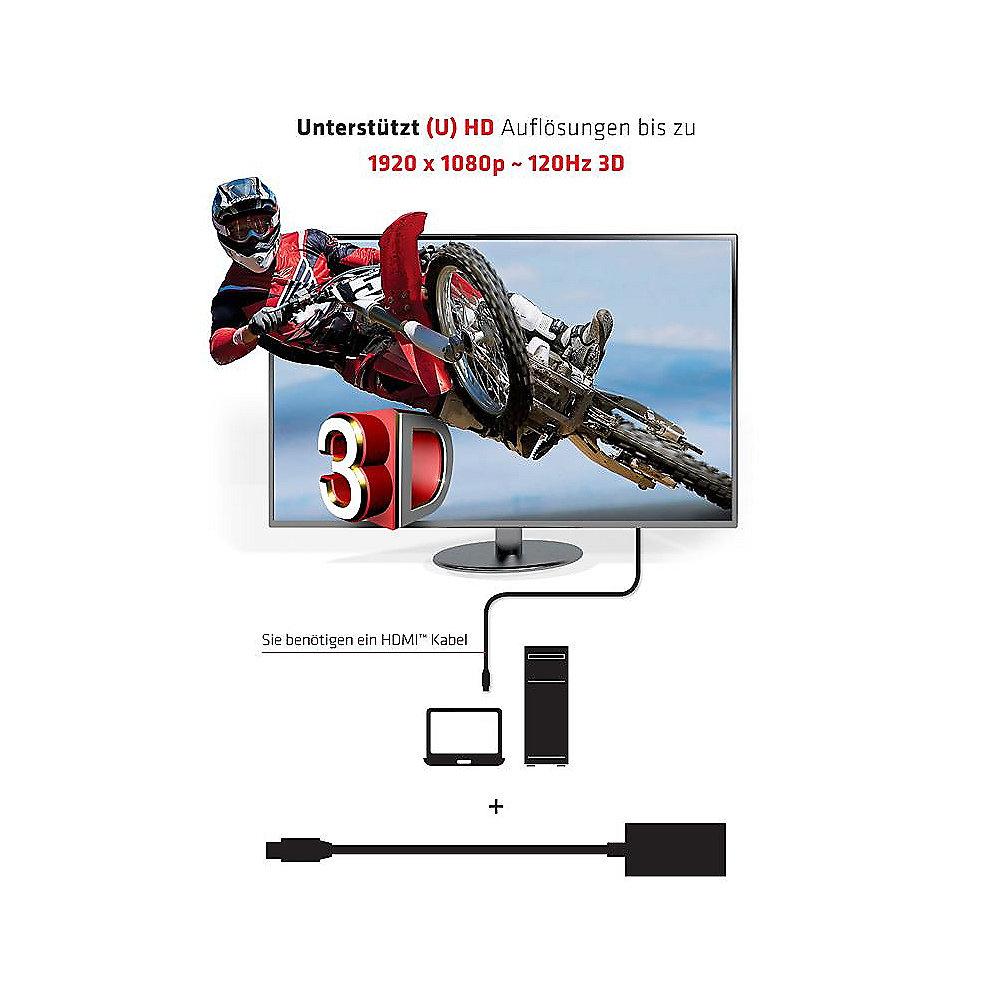 Club 3D DisplayPort Adapterkabel mini DP zu HDMI VR Ready passiv CAC-1156