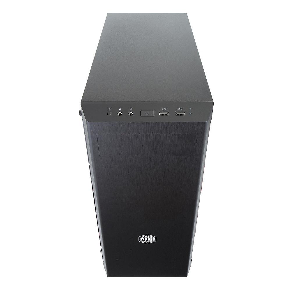 Cooler Master MasterBox MB600L Midi Tower ATX Gehäuse mit Sichtfenster sw/blau, Cooler, Master, MasterBox, MB600L, Midi, Tower, ATX, Gehäuse, Sichtfenster, sw/blau