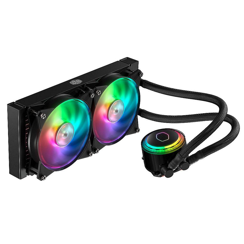 Cooler Master MasterLiquid ML240R RGB Wasserkühlung für Intel und AMD CPU