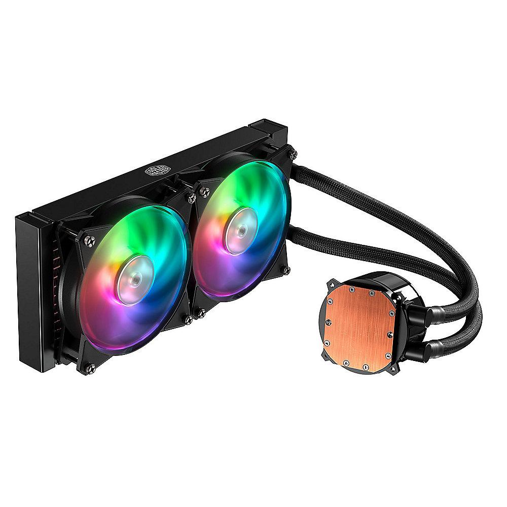 Cooler Master MasterLiquid ML240R RGB Wasserkühlung für Intel und AMD CPU