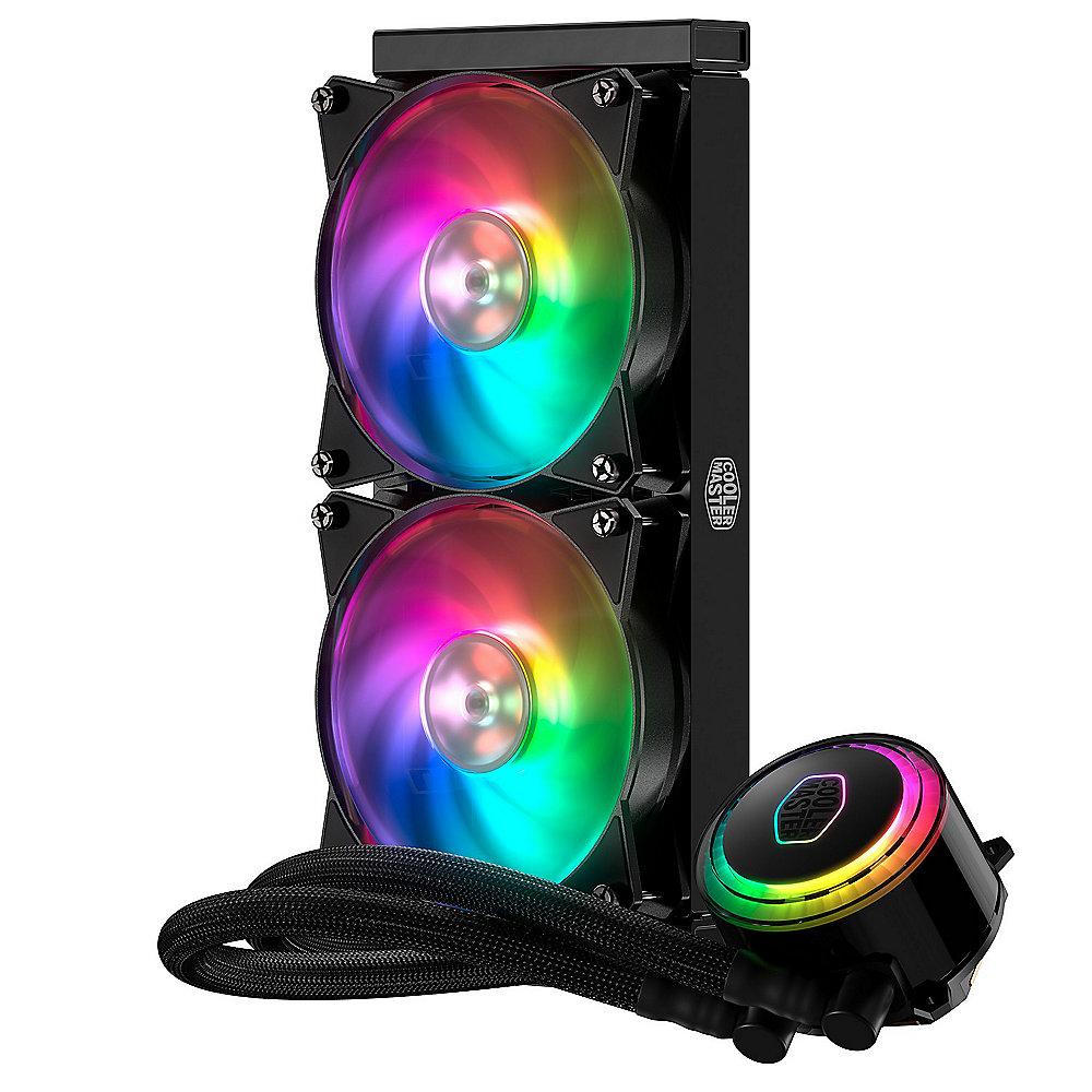 Cooler Master MasterLiquid ML240R RGB Wasserkühlung für Intel und AMD CPU