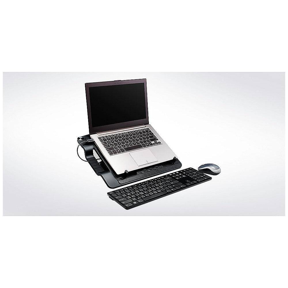 Cooler Master NotePal ErgoStand III Notebookkühler (9"-17") schwarz 230 mmLüfter