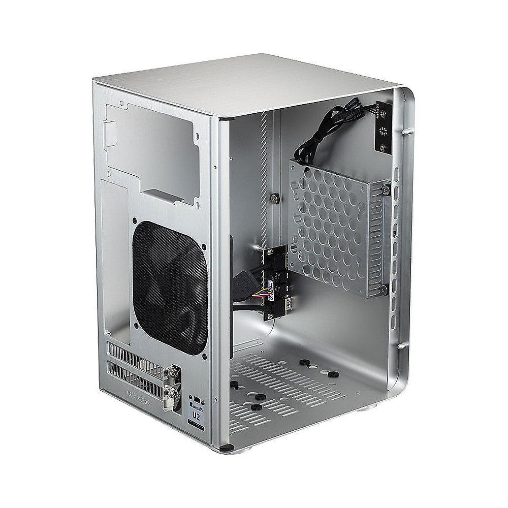 Cooltek Jonsbo U2 Silber Mini Tower Gehäuse ITX