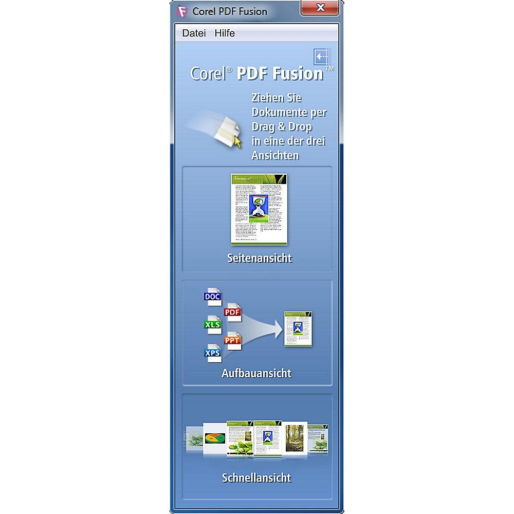 Corel PDF Fusion 1 Lizenz (1-10 User)