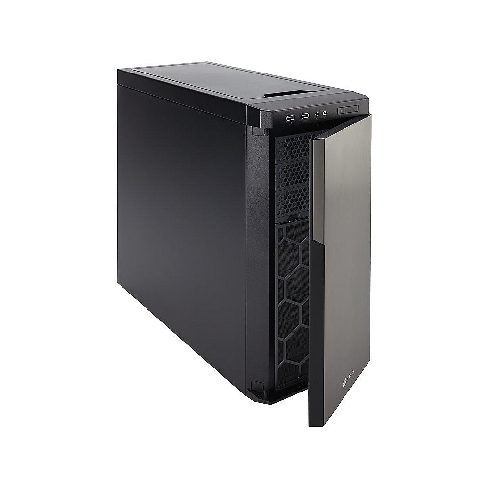 Corsair Carbide 330R Midi Tower titanium ATX/mATX/mITX schallgedämmt (ohne NT)