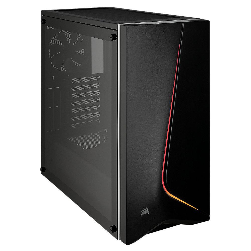 Corsair Carbide SPEC-06 Black Midi Tower Gaming Gehäuse, TG Seitenfenster