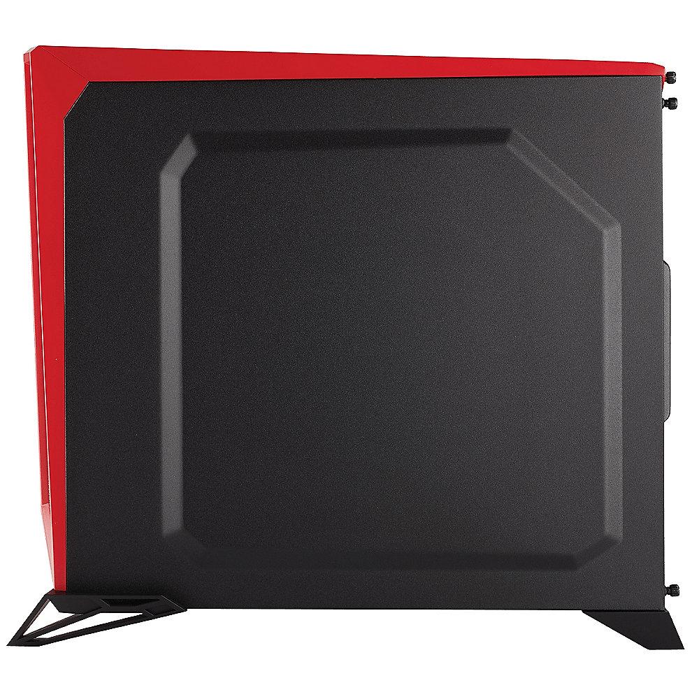 Corsair Carbide SPEC-ALPHA Schwarz/Rot Midi Tower Gaming Gehäuse Seitenfenster