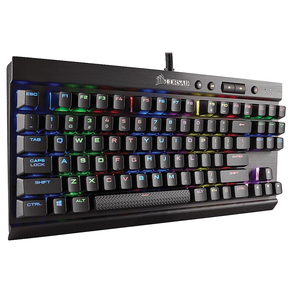 Corsair Gaming K65 LUX RGB LED Rapidfire mechanische Tastatur Cherry MX RGB Red, Corsair, Gaming, K65, LUX, RGB, LED, Rapidfire, mechanische, Tastatur, Cherry, MX, RGB, Red