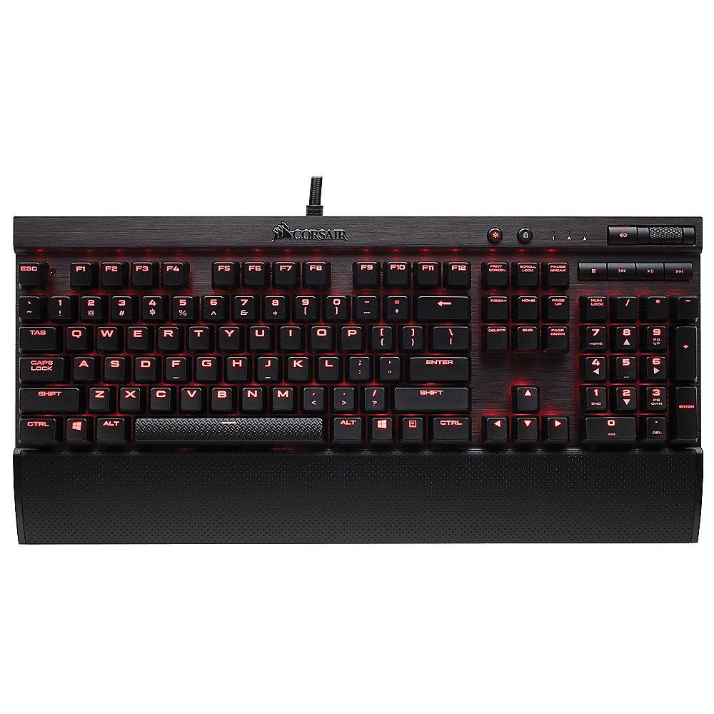 Corsair Gaming K70 RED LED Rapidfire mechanische Tastatur Cherry MX Speed