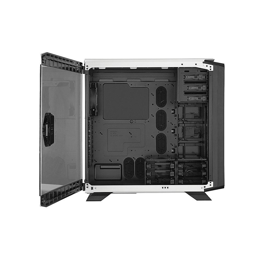 Corsair Graphite 760T V2 Big Tower Gehäuse ATX mit Sichtfenster, weiss