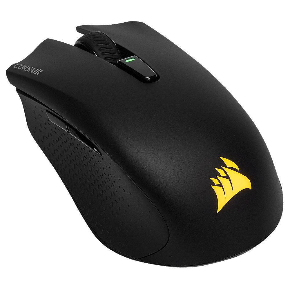 Corsair Harpoon Kabellose Gaming Maus 10.000 dpi schwarz CH-9311011-EU