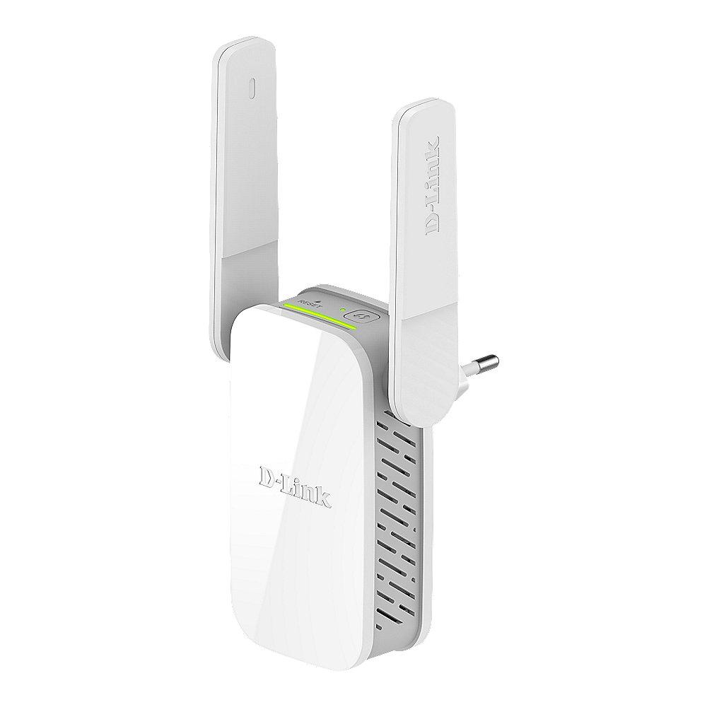 D-Link DAP-1610 WLAN AC1200 Dual Band Range Extender mit Fast Ethernet Port