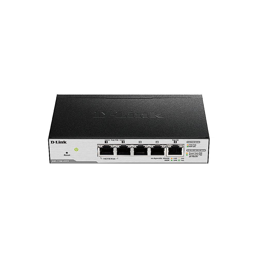 D-Link DGS-1210-08P 8-Port Gigabit Smart Switch PoE-powered