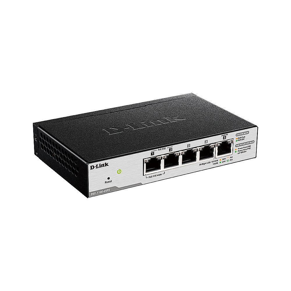 D-Link DGS-1210-08P 8-Port Gigabit Smart Switch PoE-powered