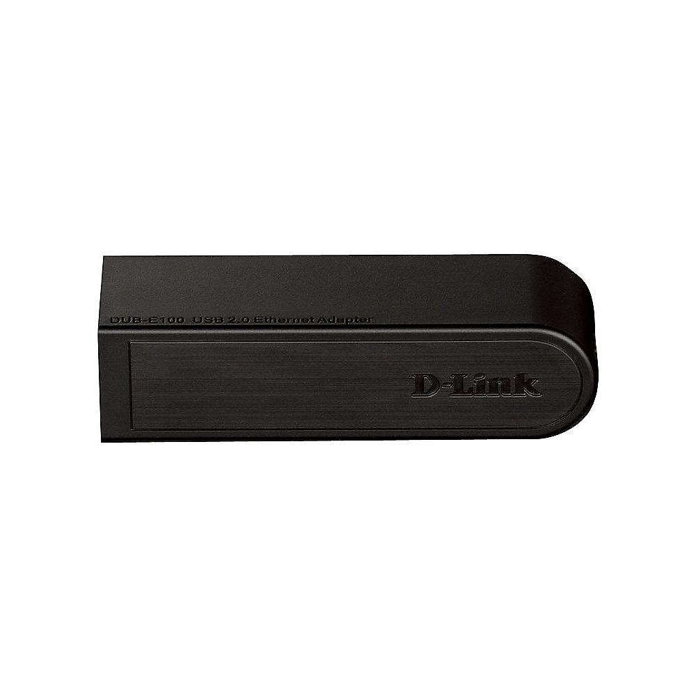 D-Link DUB-E100 USB 2.0 1-Port HUB mit Fast Ethernet Adapter