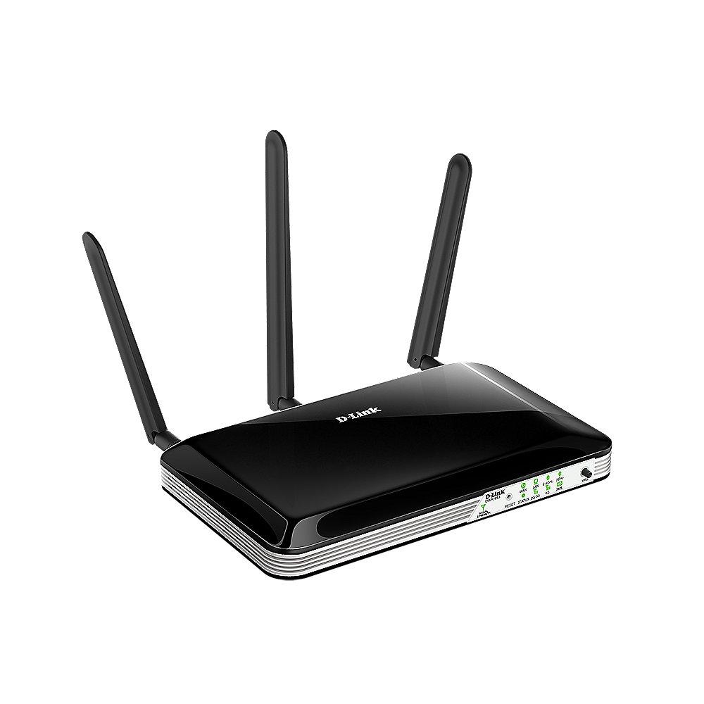 D-Link DWR-953 AC1200 4G LTE WLAN-ac Router, D-Link, DWR-953, AC1200, 4G, LTE, WLAN-ac, Router