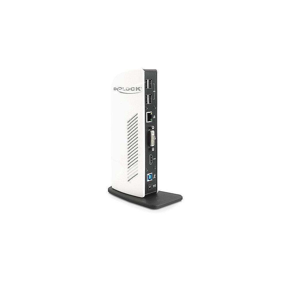 DeLock Portreplikator USB3.0/LAN/HDMI/DVI 87568, DeLock, Portreplikator, USB3.0/LAN/HDMI/DVI, 87568