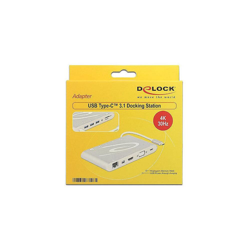 DeLOCK USB Type-C 3.1 Docking Station 4K