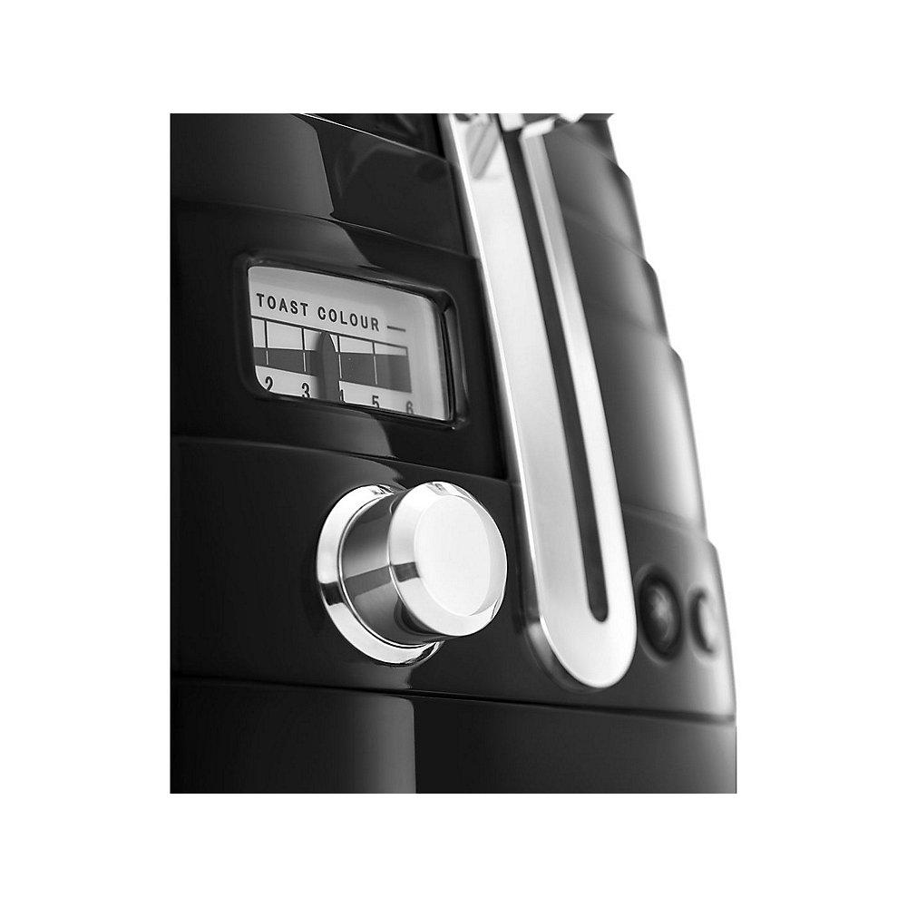 DeLonghi Avvolta CTA 2103.BK 2-Schlitz-Toaster schwarz, DeLonghi, Avvolta, CTA, 2103.BK, 2-Schlitz-Toaster, schwarz