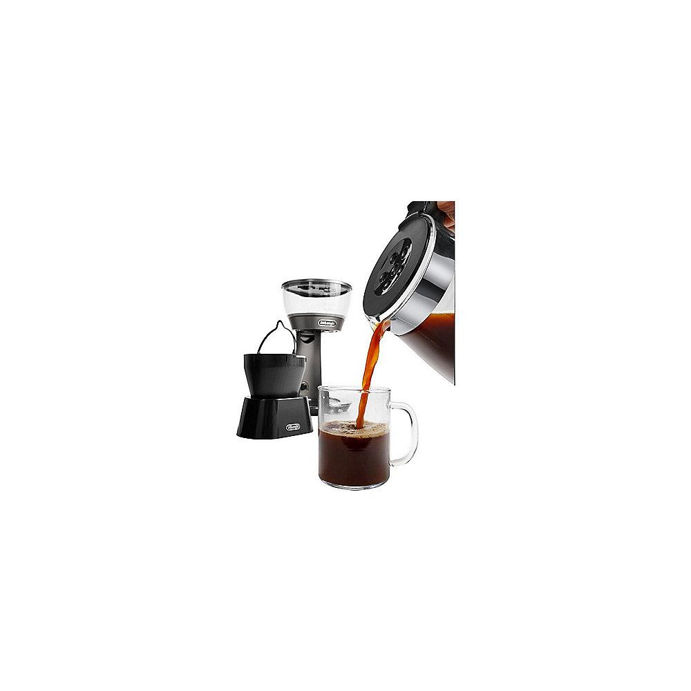 Delonghi ICM17210 Clessidra Filterkaffeemaschine, silber-grau