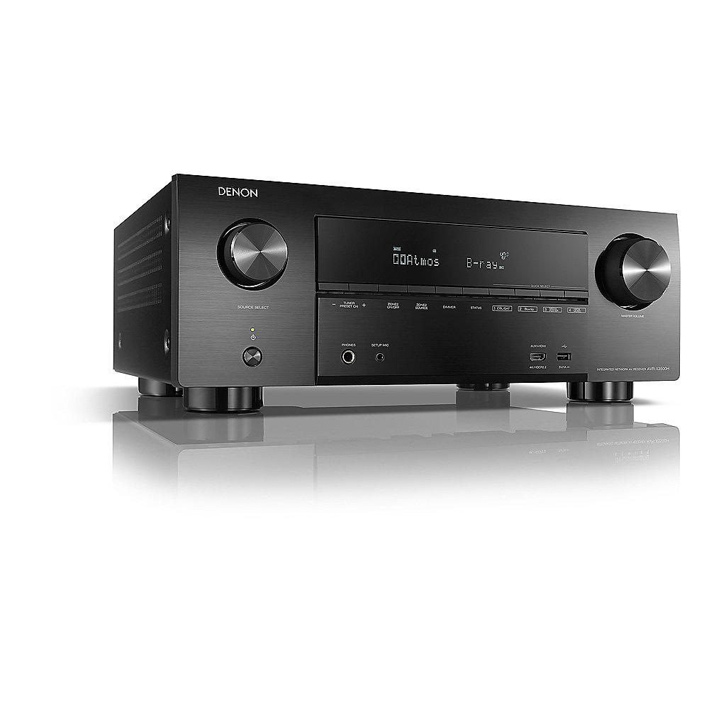 Denon AVR-X3500H 7.2 AV Receiver Schwarz 4K DLNA BT WLAN HEOS Alexa