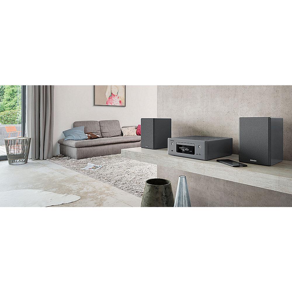 Denon CEOL N10 CD-Kompaktanlage HEOS Multiroom Bluetooth Airplay2 grau, Denon, CEOL, N10, CD-Kompaktanlage, HEOS, Multiroom, Bluetooth, Airplay2, grau