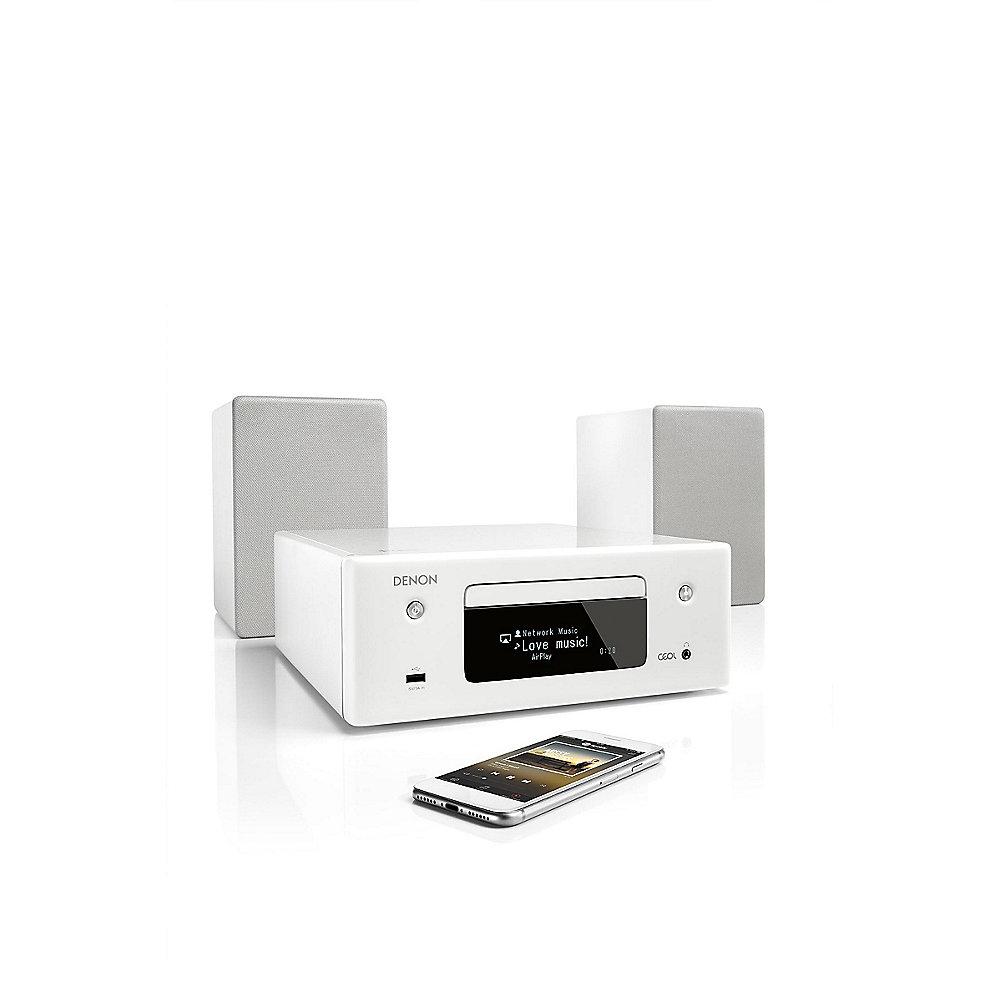 Denon CEOL N10 CD-Kompaktanlage HEOS Multiroom Bluetooth Airplay2 weiß, Denon, CEOL, N10, CD-Kompaktanlage, HEOS, Multiroom, Bluetooth, Airplay2, weiß