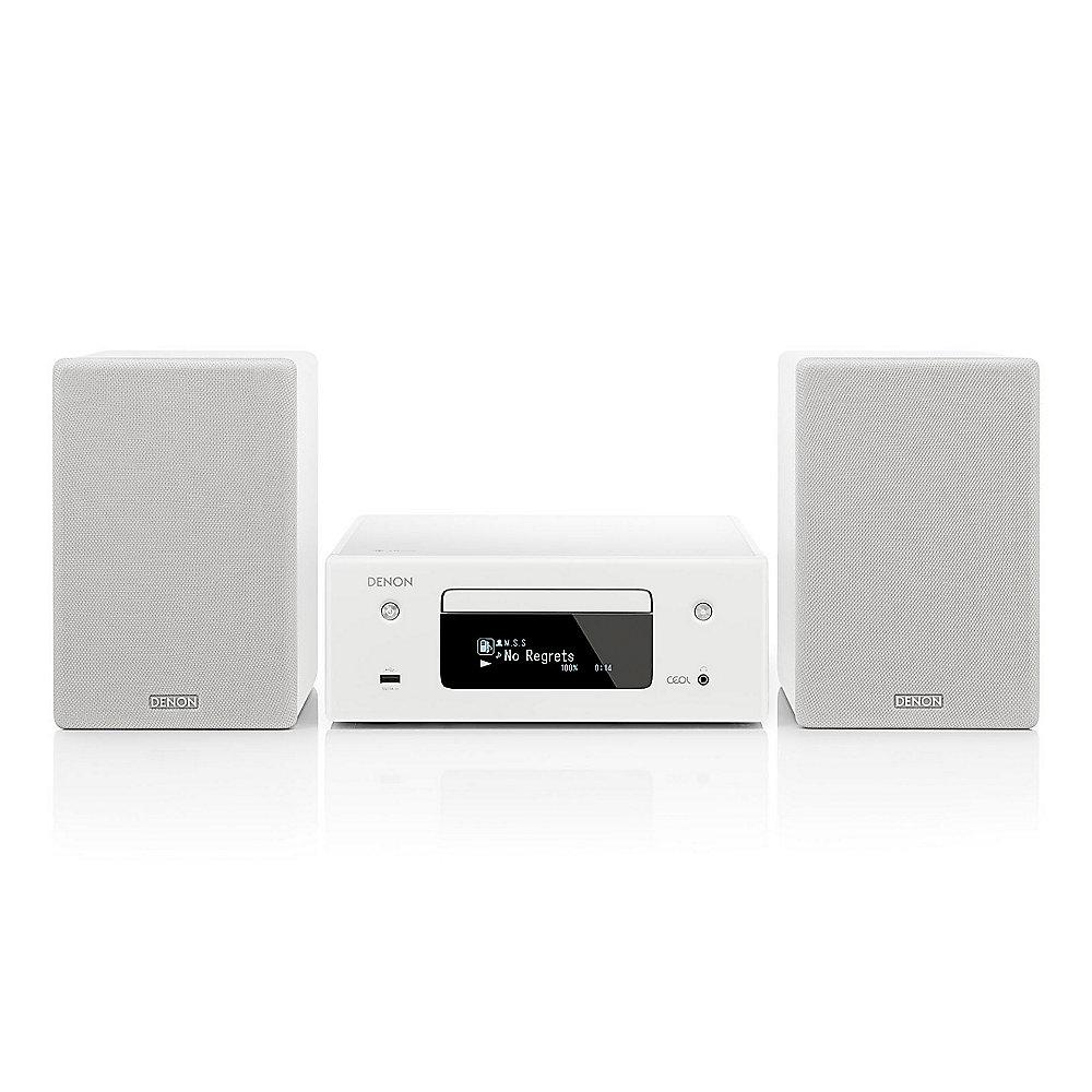 Denon CEOL N10 CD-Kompaktanlage HEOS Multiroom Bluetooth Airplay2 weiß