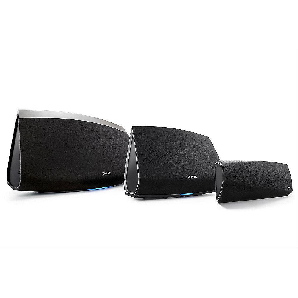 Denon HEOS 3 HS2 Schwarz Multiroom Lautsprecher mit WLAN und Bluetooth