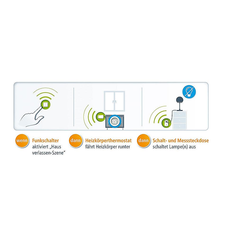 devolo Home Control Funkschalter (Smart Home, Z Wave, Hausautomation, Schalter)