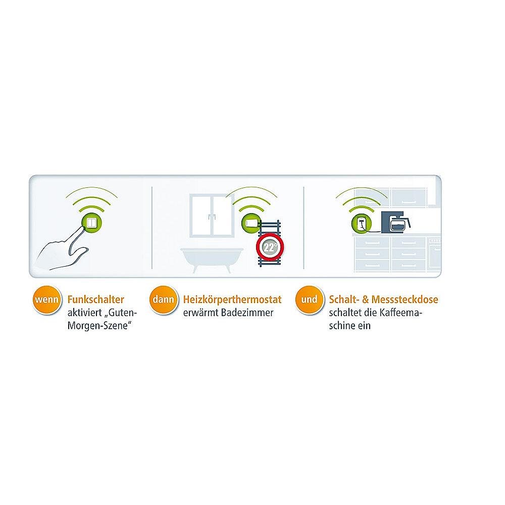 devolo Home Control Funkschalter (Smart Home, Z Wave, Hausautomation, Schalter)