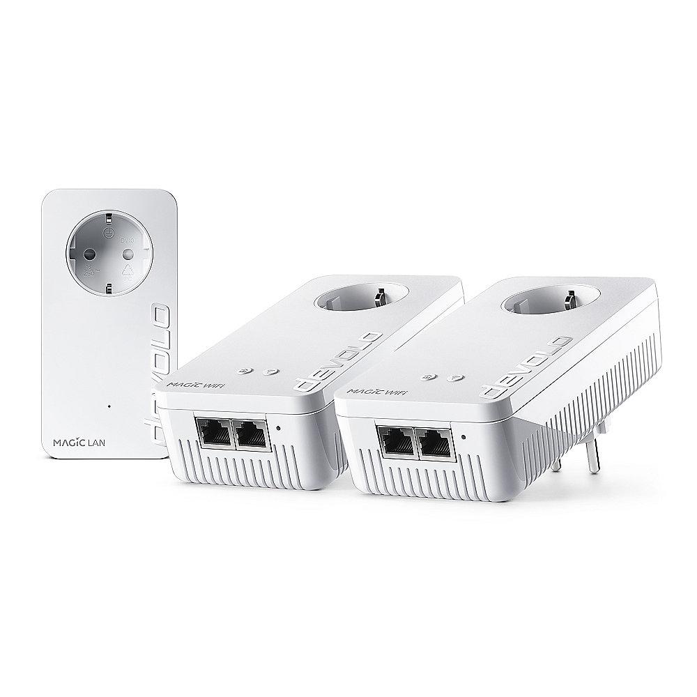 devolo Magic 1 WiFi 2-1-3 MultiroomKit (2xWiFi 1xLAN 1200mbps Powerline Adapter)